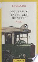 Nouveaux exercices de style