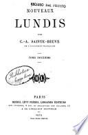 Nouveaux Lundis