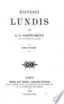 Nouveaux lundis