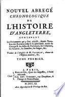 Nouvel Abregé Chronologique De L'Histoire D'Angleterre