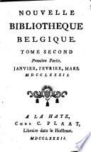 Nouvelle Bibliotheque Belgique [par Samuel-Francois l'Honore]