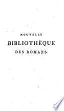 Nouvelle bibliothèque des romans