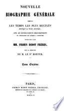 Nouvelle biographie générale depuis les temps les plus reculés jusqu'à nos jours: Coc-Cer