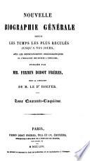 Nouvelle biographie générale