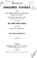 Nouvelle biographie générale