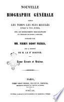 Nouvelle biographie générale