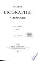 Nouvelle Biographie Normande