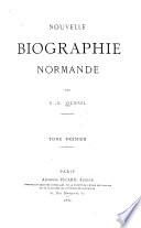 Nouvelle biographie normande