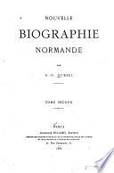 Nouvelle biographie normande