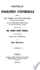 Nouvelle biographie universelle [afterw.] générale, publ. sous la direction de m. le dr. Hoefer