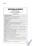 Nouvelle école