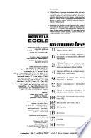 Nouvelle ecole
