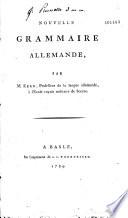 Nouvelle grammaire allemande de F. Kern