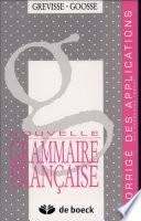 Nouvelle grammaire française