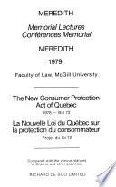 Nouvelle Loi Du Québec Sur la Protection Du Consommateur