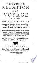 Nouvelle relation d'un voyage fait aux Indes Orientales