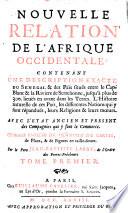Nouvelle relation de l'Afrique occidentale