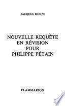 Nouvelle requête en révision pour Philippe Pétain