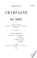Nouvelle revue de Champagne et de Brie