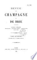 Nouvelle revue de Champagne et de Brie