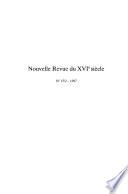 Nouvelle revue du XVIe siècle