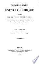 Nouvelle revue encyclopédique