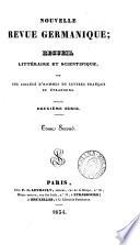 Nouvelle revue germanique