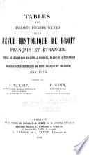 Nouvelle revue historique de droit français et étranger