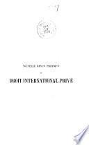 Nouvelle revue pratique de droit international privé