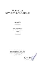 Nouvelle revue théologique