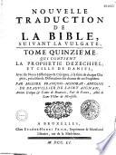 Nouvelle traduction de la bible suivant la vulgate, par de Beauvilliers de Saint-Bignan