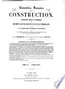 Nouvelles annales de la construction