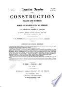 Nouvelles annales de la construction