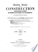 Nouvelles annales de la construction