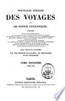 Nouvelles Annales des Voyages et des Sciences Géographiques