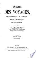 Nouvelles annales des voyages