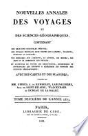 Nouvelles annales des voyages