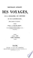 Nouvelles annales des voyages