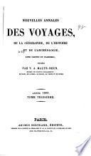 Nouvelles annales des voyages