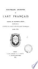 Nouvelles archives de l'art français