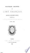 Nouvelles archives de l'art français