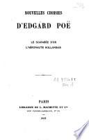 Nouvelles choisies d'Edgar Poë