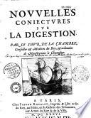Nouvelles conjectures sur la digestion