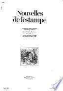 Nouvelles de l'estampe