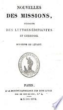 Nouvelles des missions extraites des Lettres édifiantes et curieuses. Missions de l'Amérique