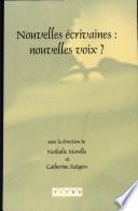 Nouvelles écrivaines