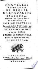 Nouvelles exemplaires de Michel de Cervantes Saavedra, auteur de Don Quichotte