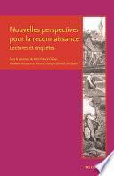 Nouvelles perspectives pour la reconnaissance