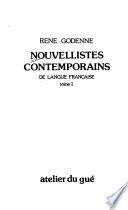 Nouvellistes contemporains de langue française