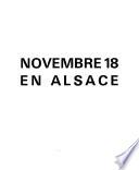 Novembre 18 en Alsace